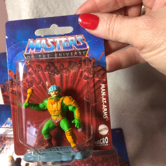 Mattel Masters of the Universe throwback retro mini figures HeMan Skeletor Orko - Picture 5 of 7